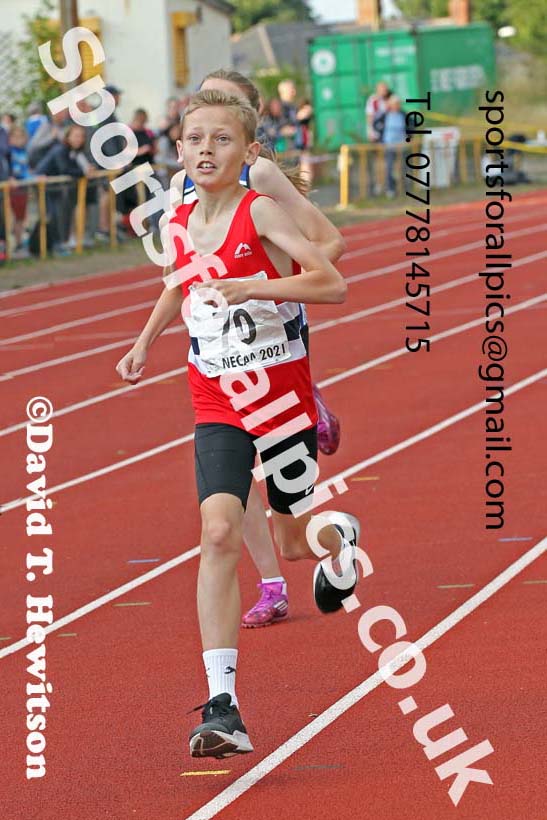 800 metres, 2021 North East Grand Prix 6, Monkton, Wednesday, August 4th. Photo: David T. Hewitson/Sports for All Pics
